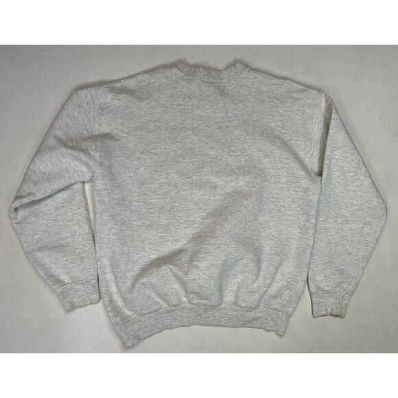 VINTAGE Izod Crewneck Sweatshirt Men Large Gray 90s - Picture 7 of 10